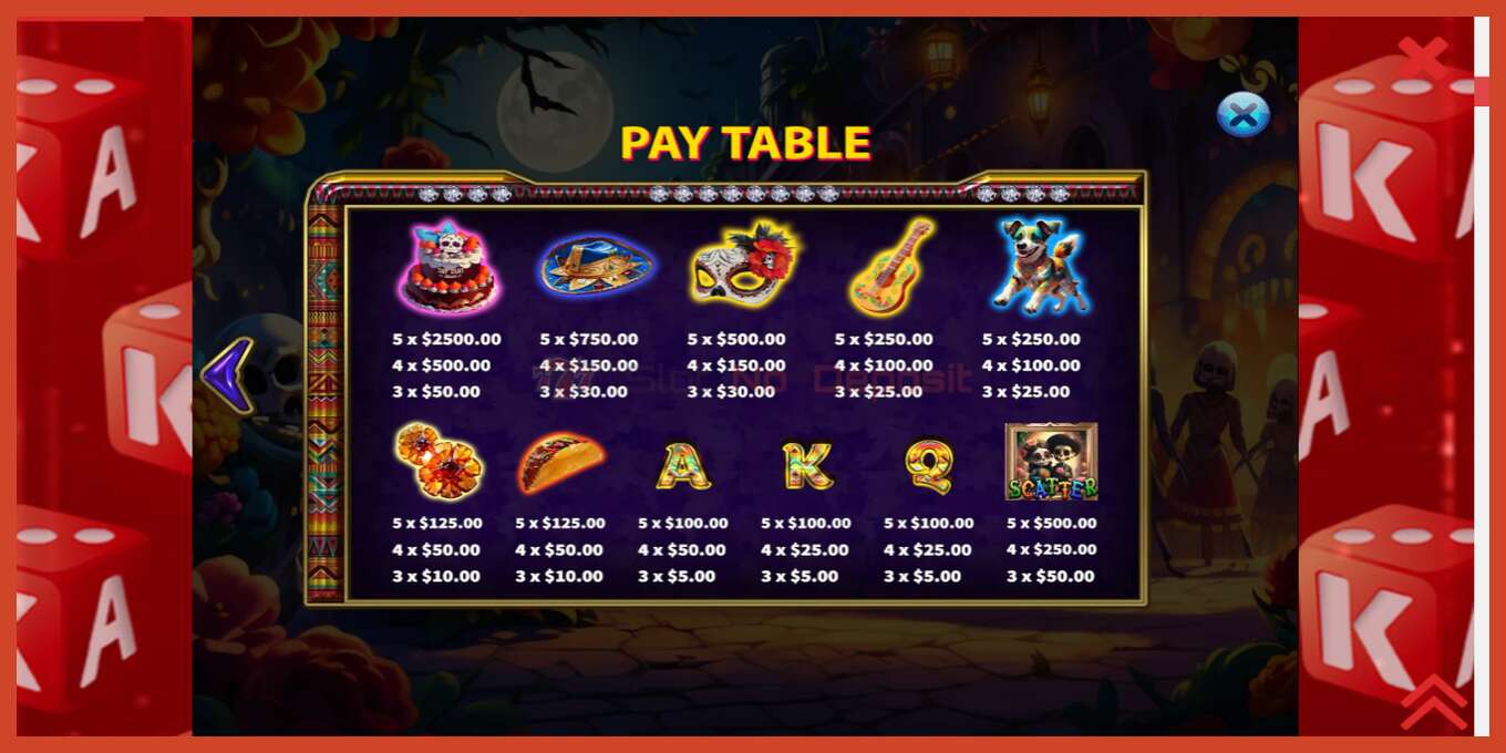 Slot screenshot: Ofrenda Magic no deposit, number - 7