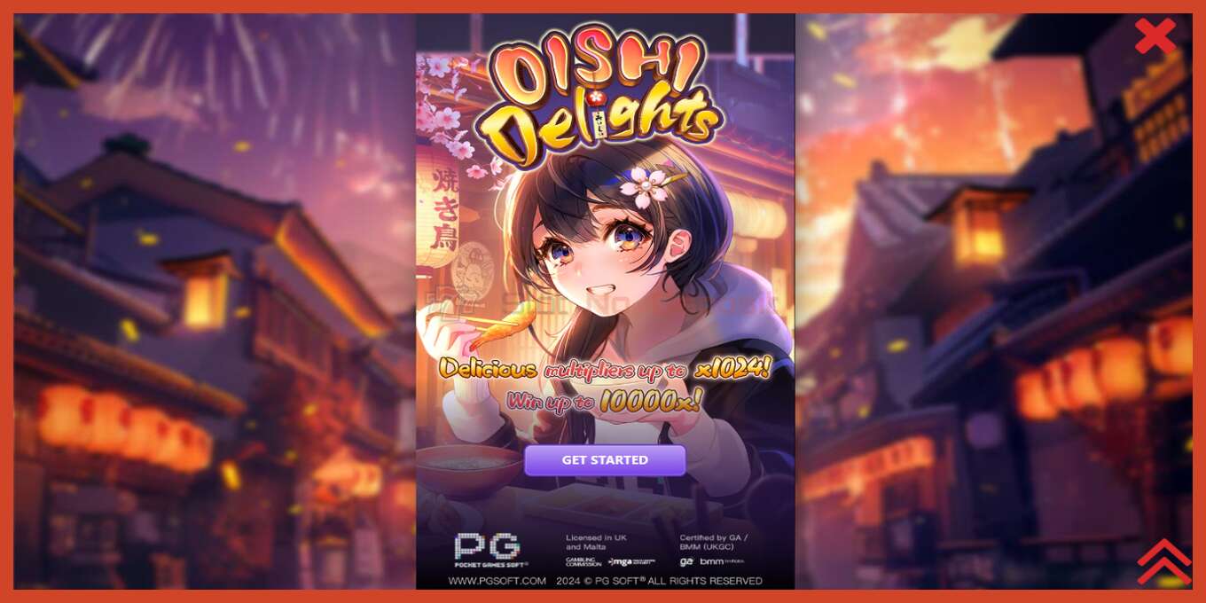 Скриншоти слот: Oishi Delights амонат нест, рақам - 1