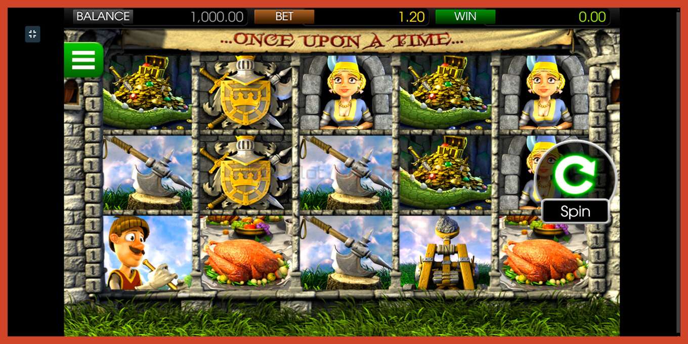 Slot screenshot: Once Upon a Time bez depozita, broj - 1