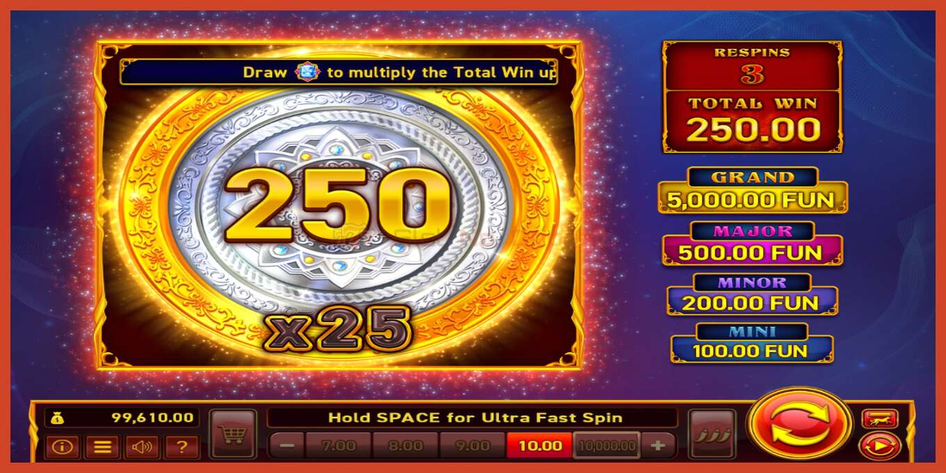 Slot screenshot: One Coin no deposit, number - 4