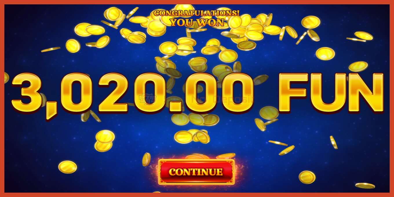 Slot screenshot: One Coin no deposit, number - 5