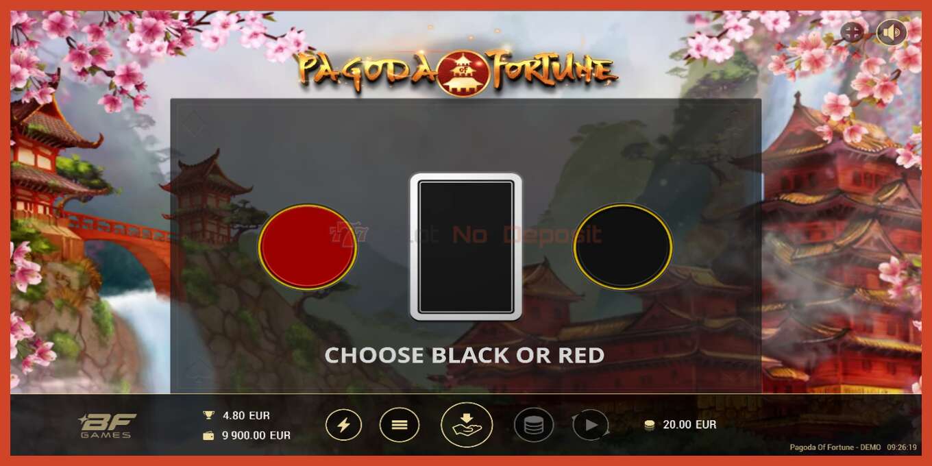 Slot screenshot: Pagoda of Fortune no deposit, number - 3