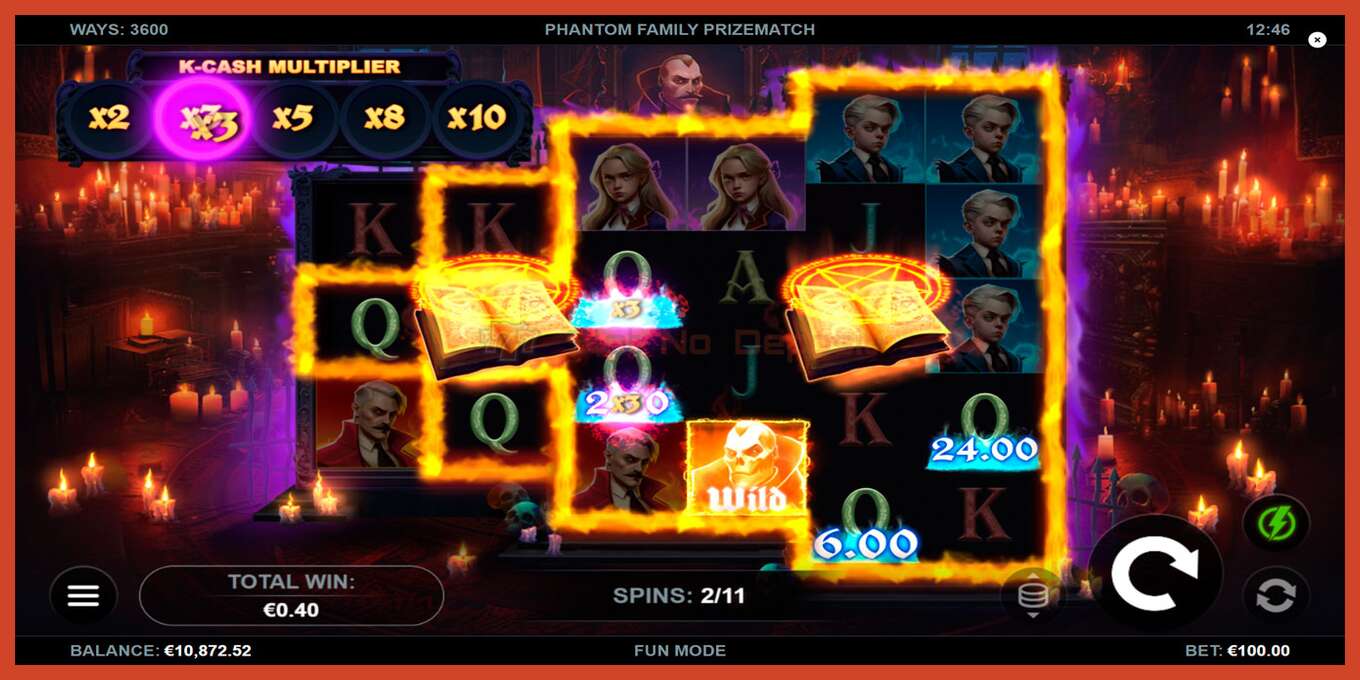 Slot තිර රුවක්: Phantom Family PrizeMatch තැන්පතු නැත, අංකය - 5