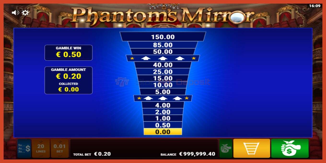 Slot screenshot: Phantoms Mirror no deposit, number - 3