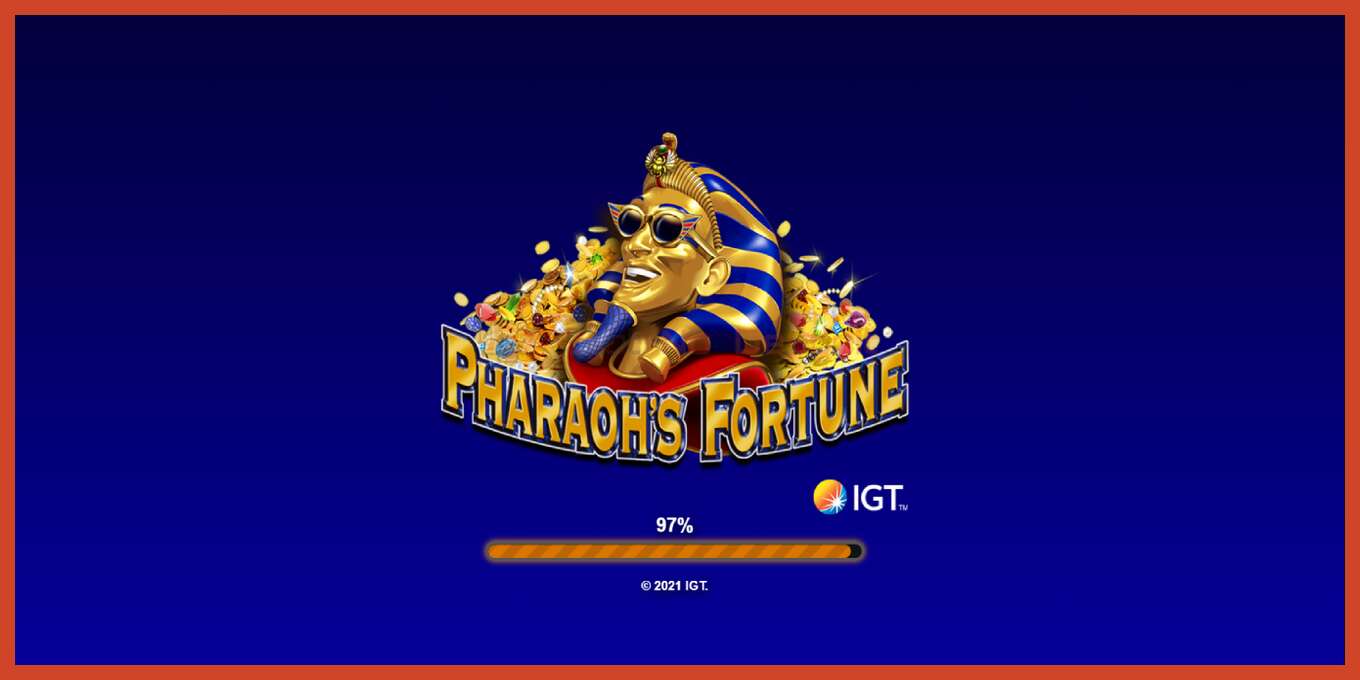 Slot ekran görüntüsü: Pharaohs Fortune depozit yoxdur, nömrə - 1