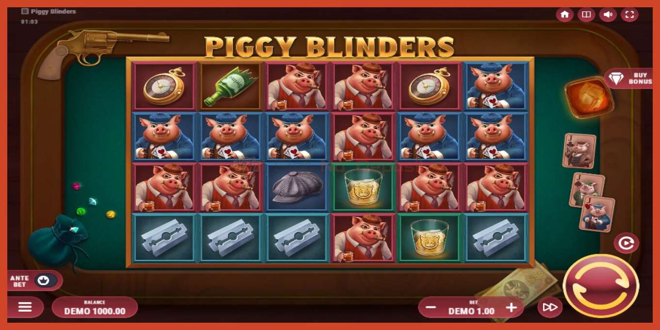 Στιγμιότυπο οθόνης υποδοχής: Piggy Blinders χωρίς κατάθεση, αριθμός - 1