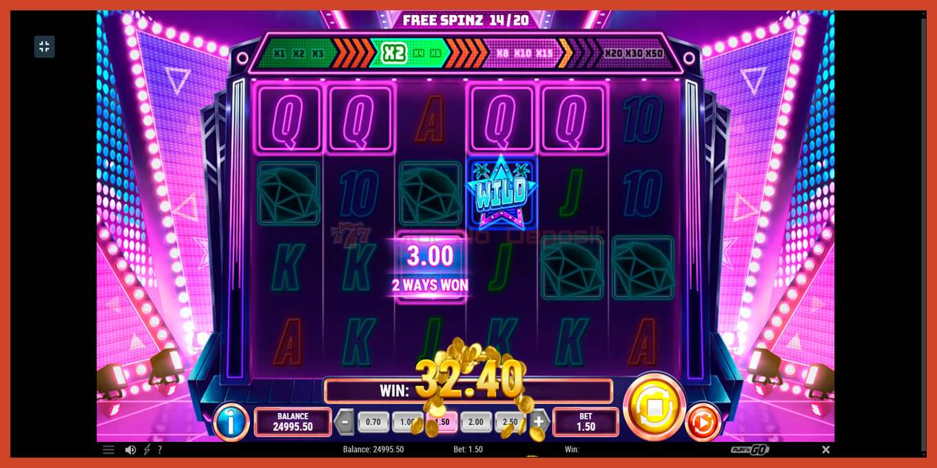 Slot screenshot: Piggy Blitz Disco Gold no deposit, number - 5