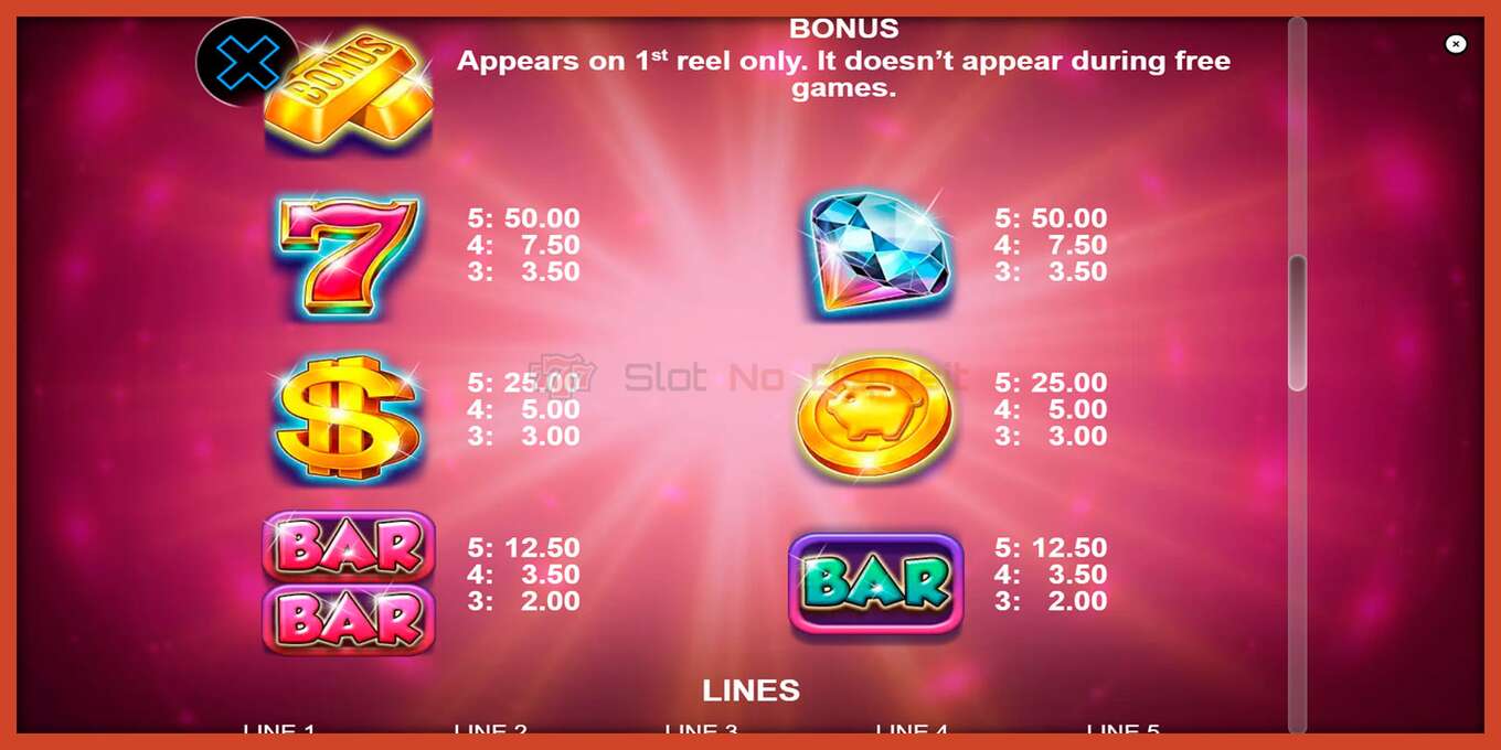 Slot screenshot: Piggy Crash no deposit, number - 7