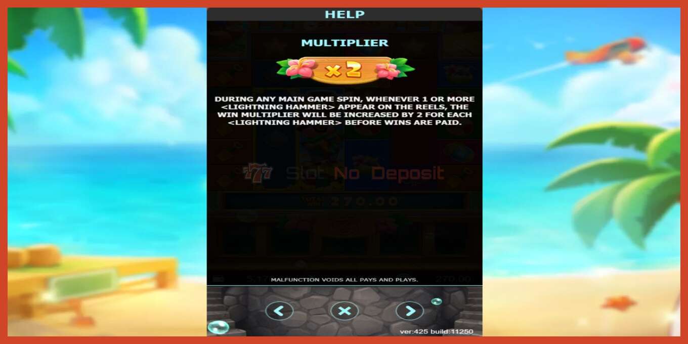 Slot screenshot: Piggy Master no deposit, number - 7