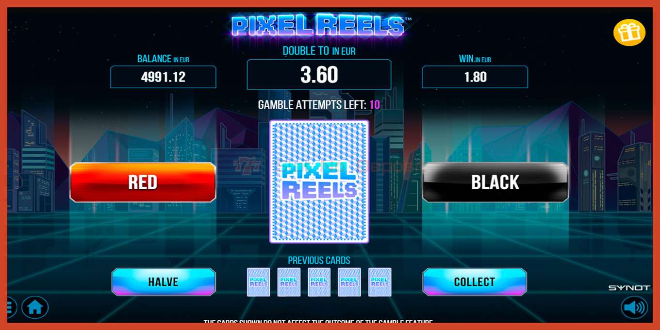 Captură de ecran pentru slot: Pixel Reels fara depozit, număr - 6