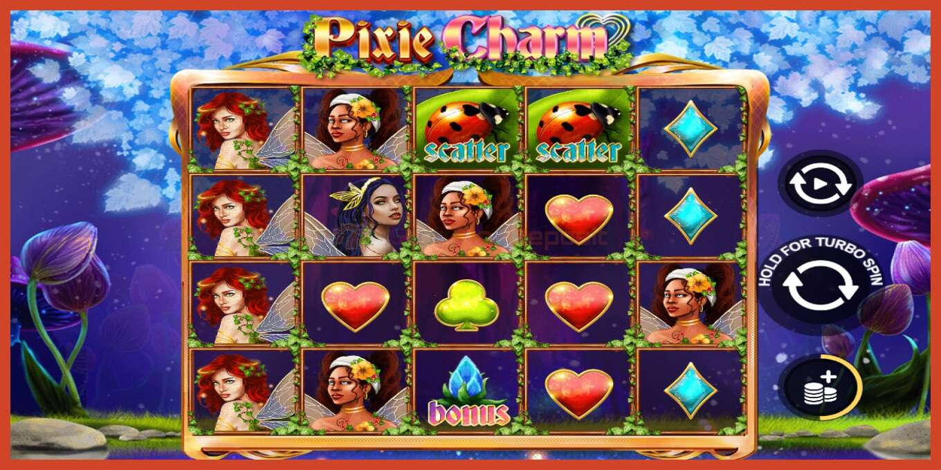 Скриншоти слот: Pixie Charm амонат нест, рақам - 1