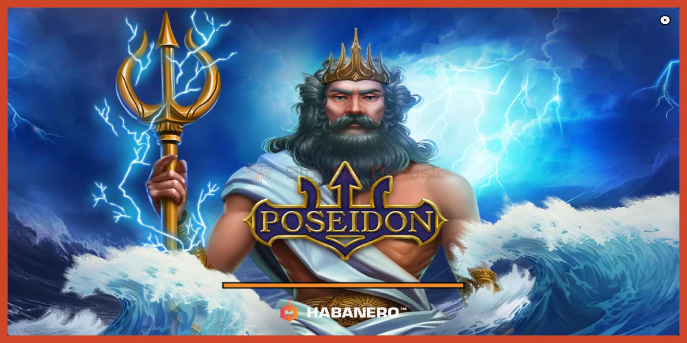 Slot screenshot: Poseidon no deposit, number - 1