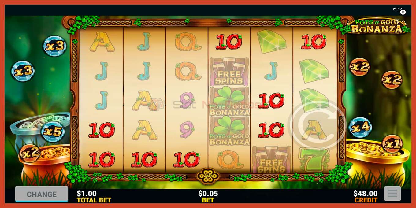 Slot skrinshoti: Pots O Gold Bonanza depozit yoq, raqam - 2