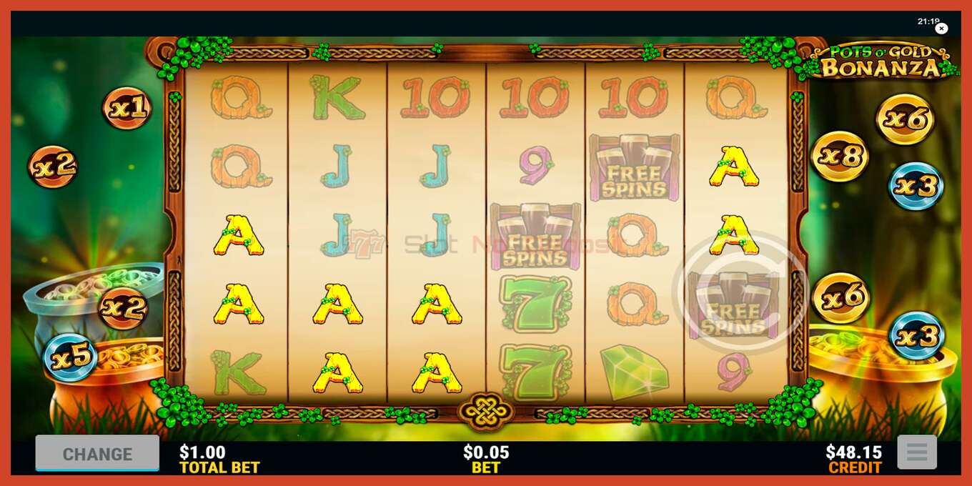 Slot skrinshoti: Pots O Gold Bonanza depozit yoq, raqam - 3