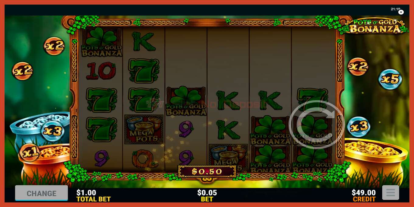 Slot skrinshoti: Pots O Gold Bonanza depozit yoq, raqam - 5