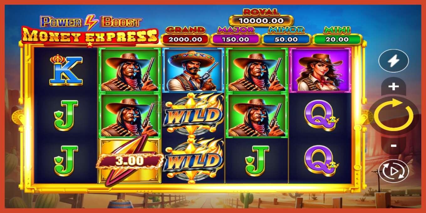 Slot screenshot: Power Boost: Money Express no deposit, number - 2