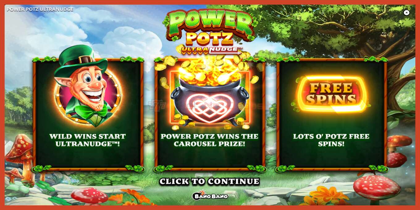 Slot screenshot: Power Potz Ultranudge no deposit, number - 1