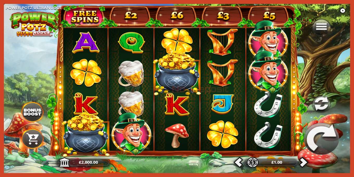 Slot screenshot: Power Potz Ultranudge no deposit, number - 2