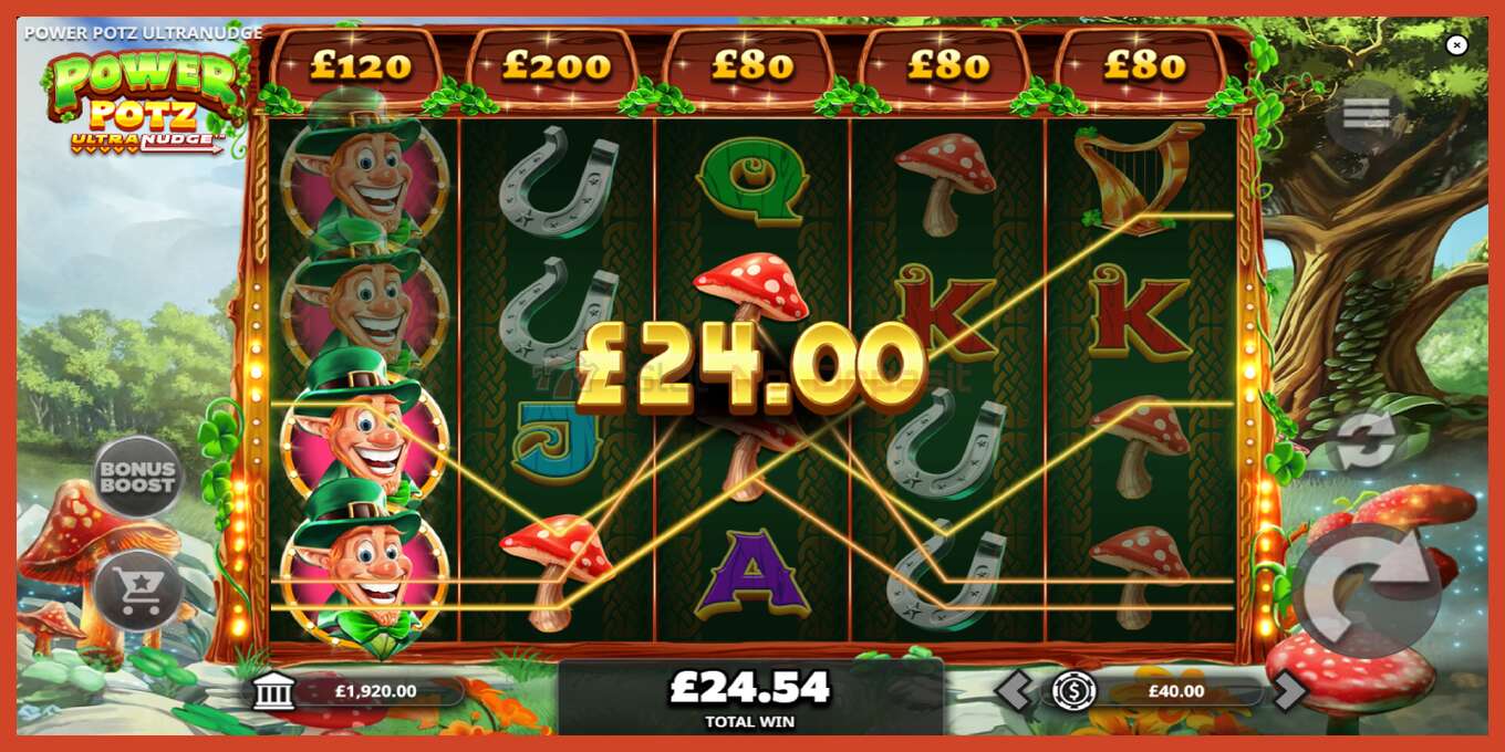 Slot screenshot: Power Potz Ultranudge no deposit, number - 4