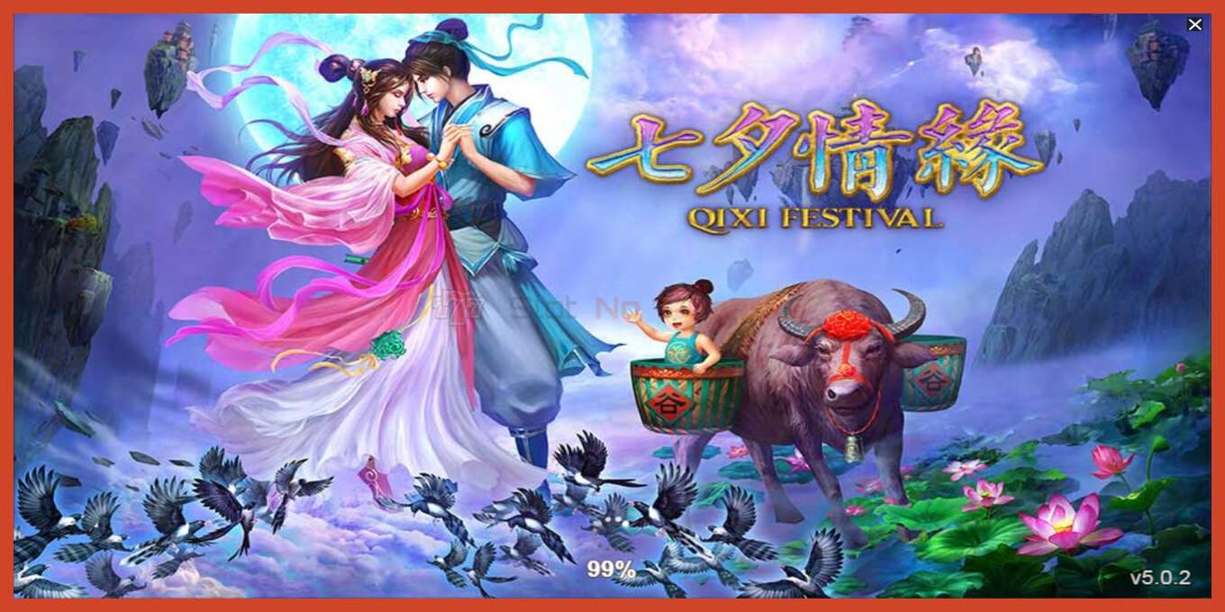 Slot screenshot: Qixi Festival bez depozita, broj - 1