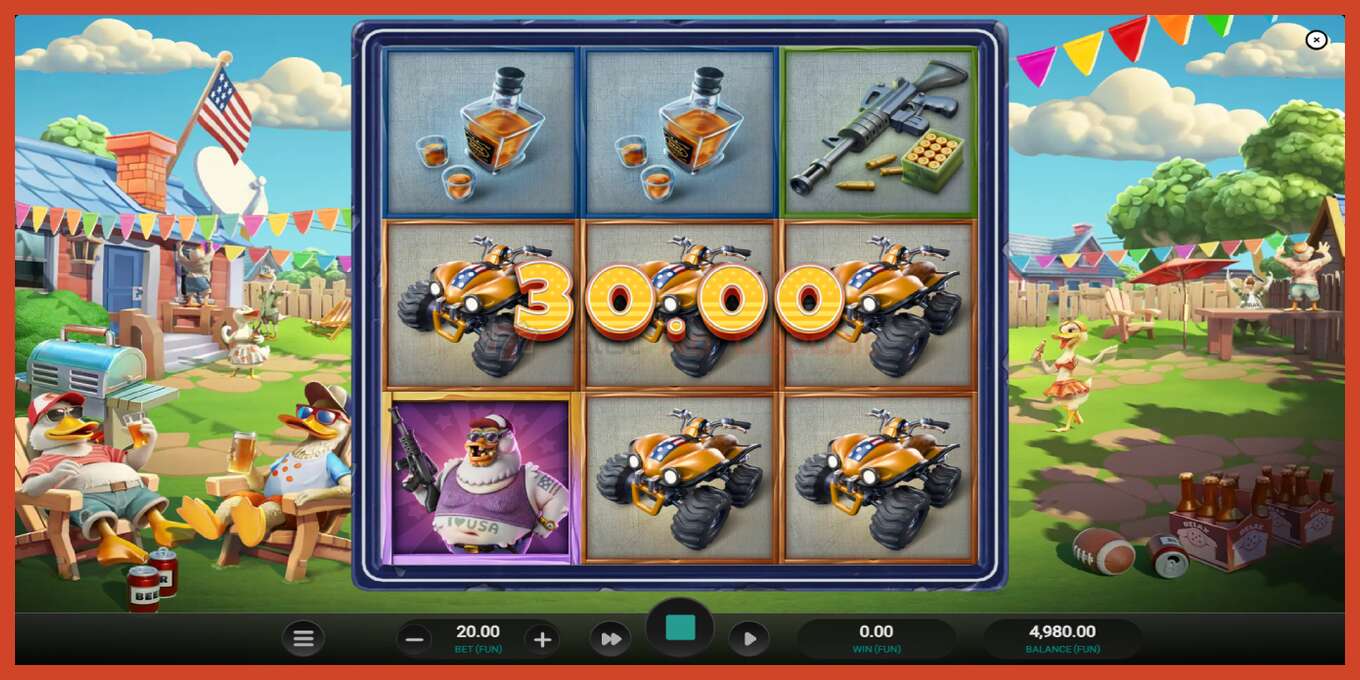 Slot screenshot: Quackin Reels no deposit, number - 3