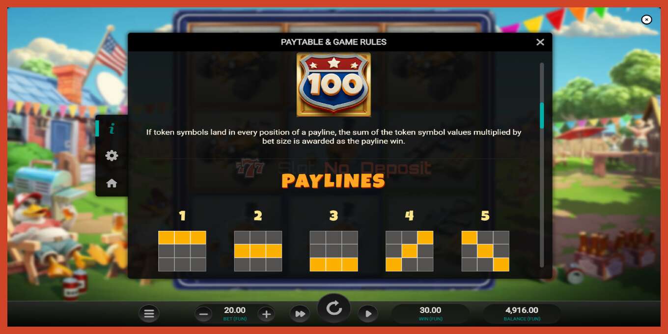 Slot screenshot: Quackin Reels no deposit, number - 6