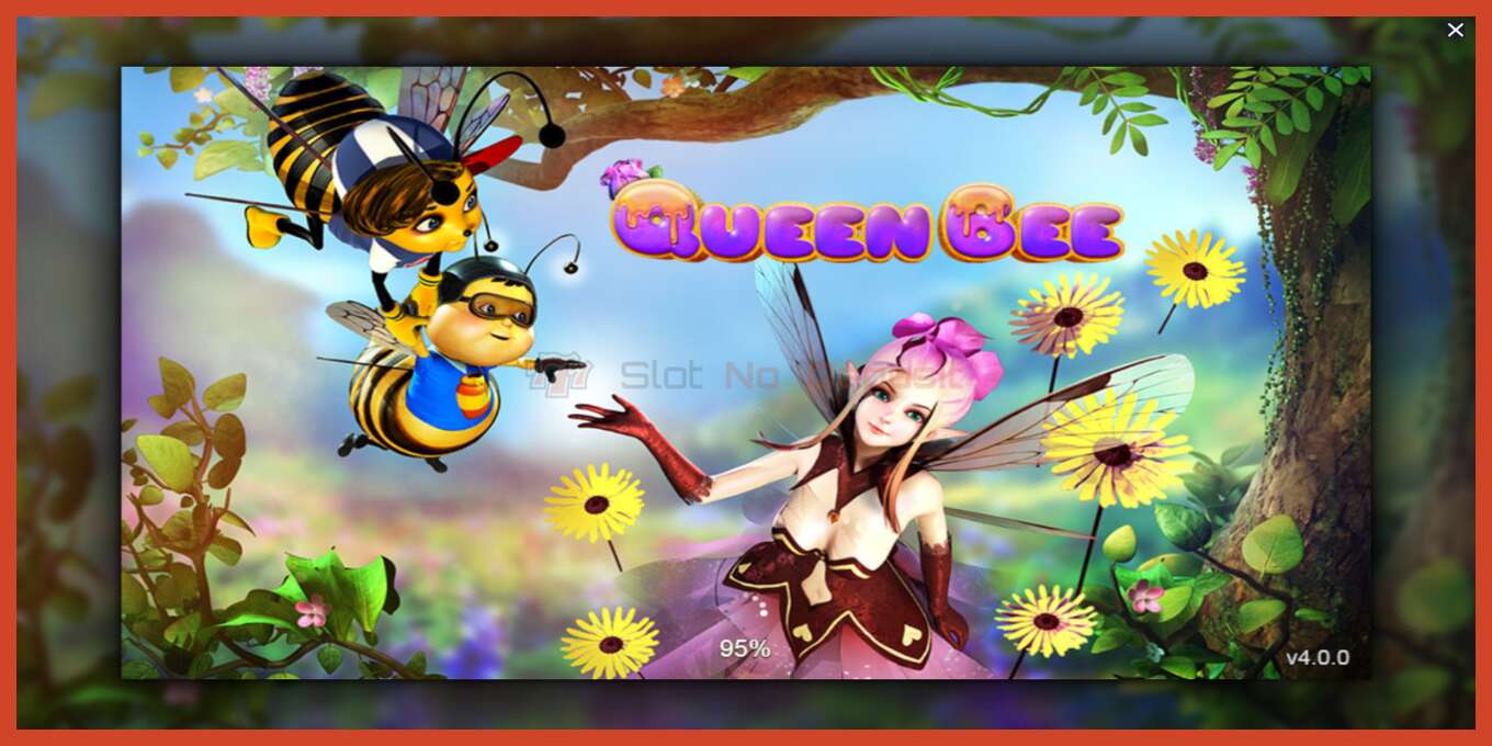 Slot screenshot: Queen Bee no deposit, number - 1