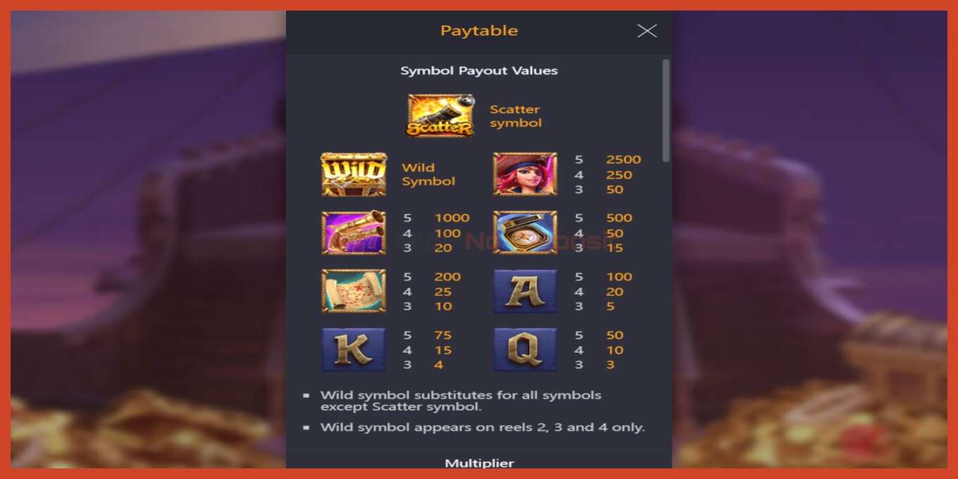 Slot screenshot: Queen of Bounty no deposit, number - 4