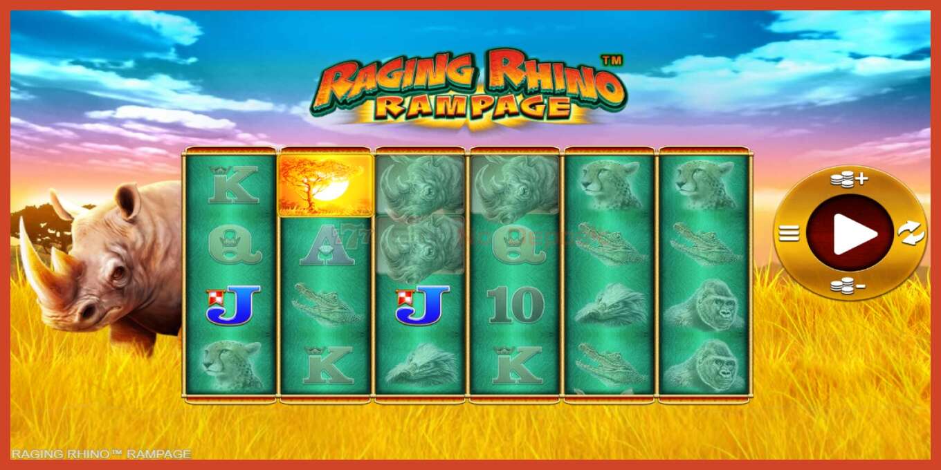 Скриншоти слот: Raging Rhino Rampage амонат нест, рақам - 3