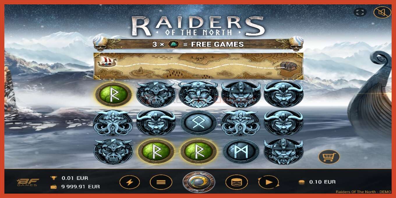 Tangkapan skrin slot: Raiders of the North tiada deposit, nombor - 2