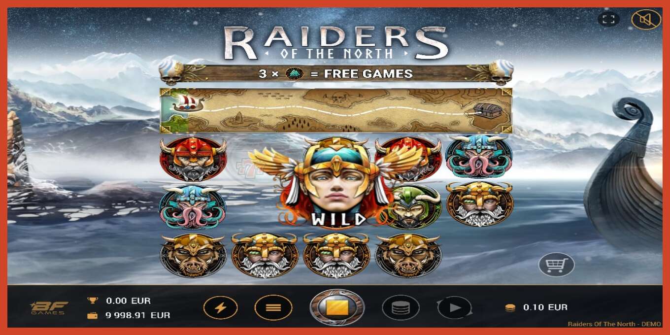 Tangkapan skrin slot: Raiders of the North tiada deposit, nombor - 4