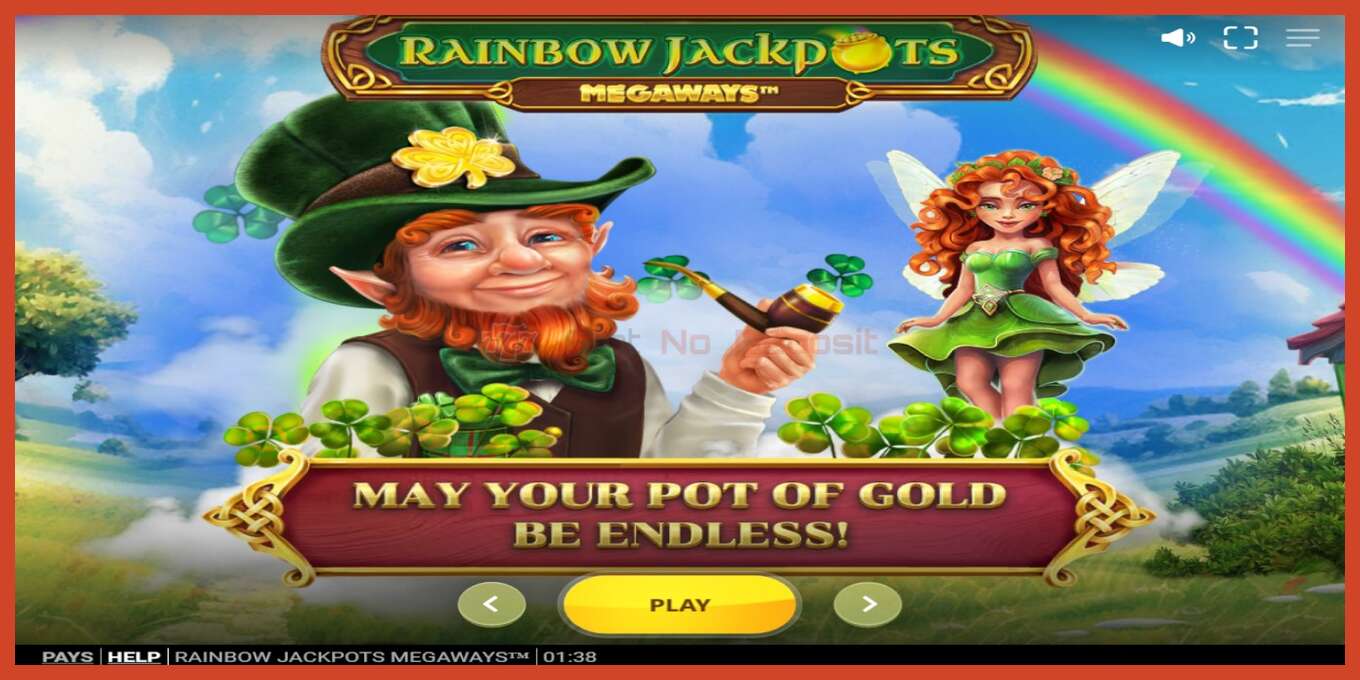 Скриншоти слот: Rainbow Jackpots Megaways амонат нест, рақам - 1