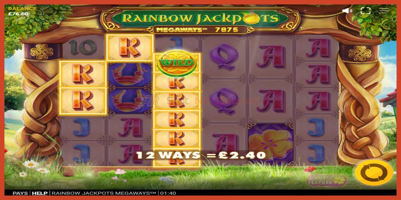 Скриншоти слот: Rainbow Jackpots Megaways амонат нест, рақам - 3