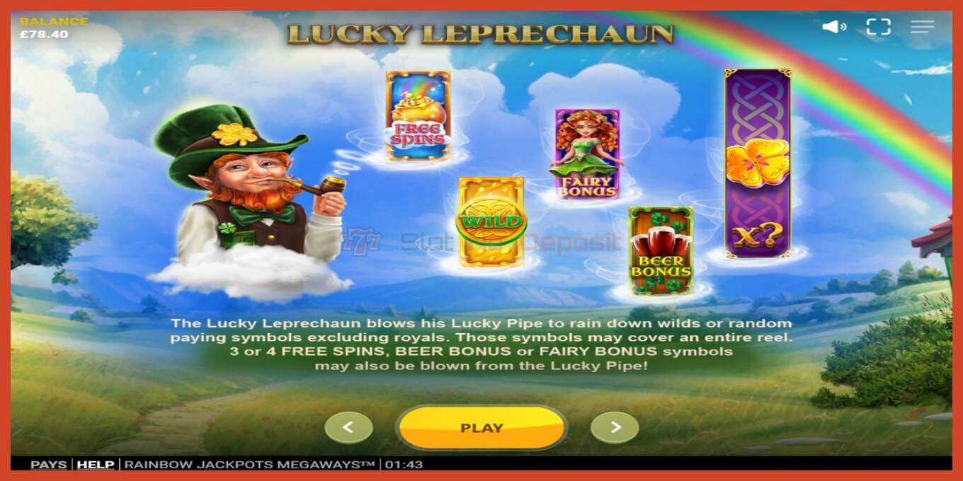 Скриншоти слот: Rainbow Jackpots Megaways амонат нест, рақам - 5