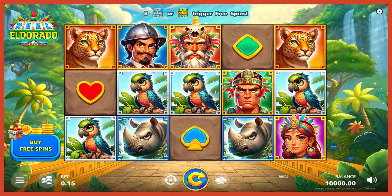 Captura de pantalla do slot: Reel Eldorado sen depósito, número - 2