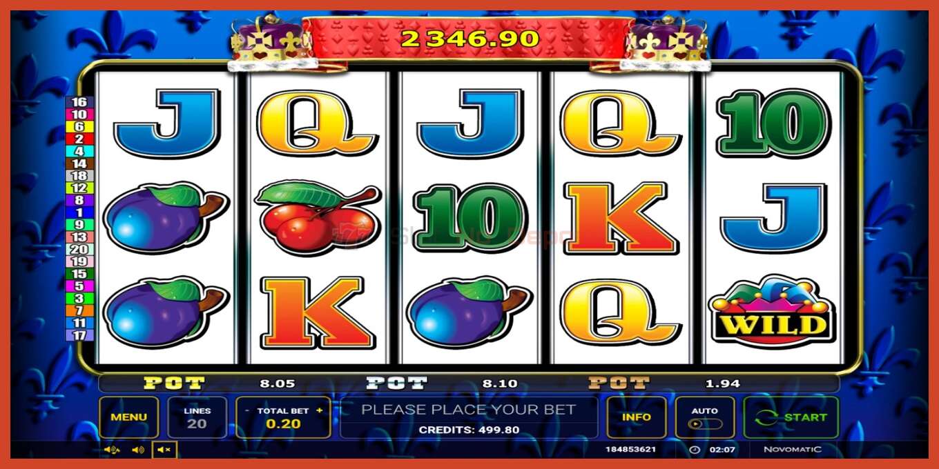 Slot screenshot: Reel King Potty bez depozita, broj - 1