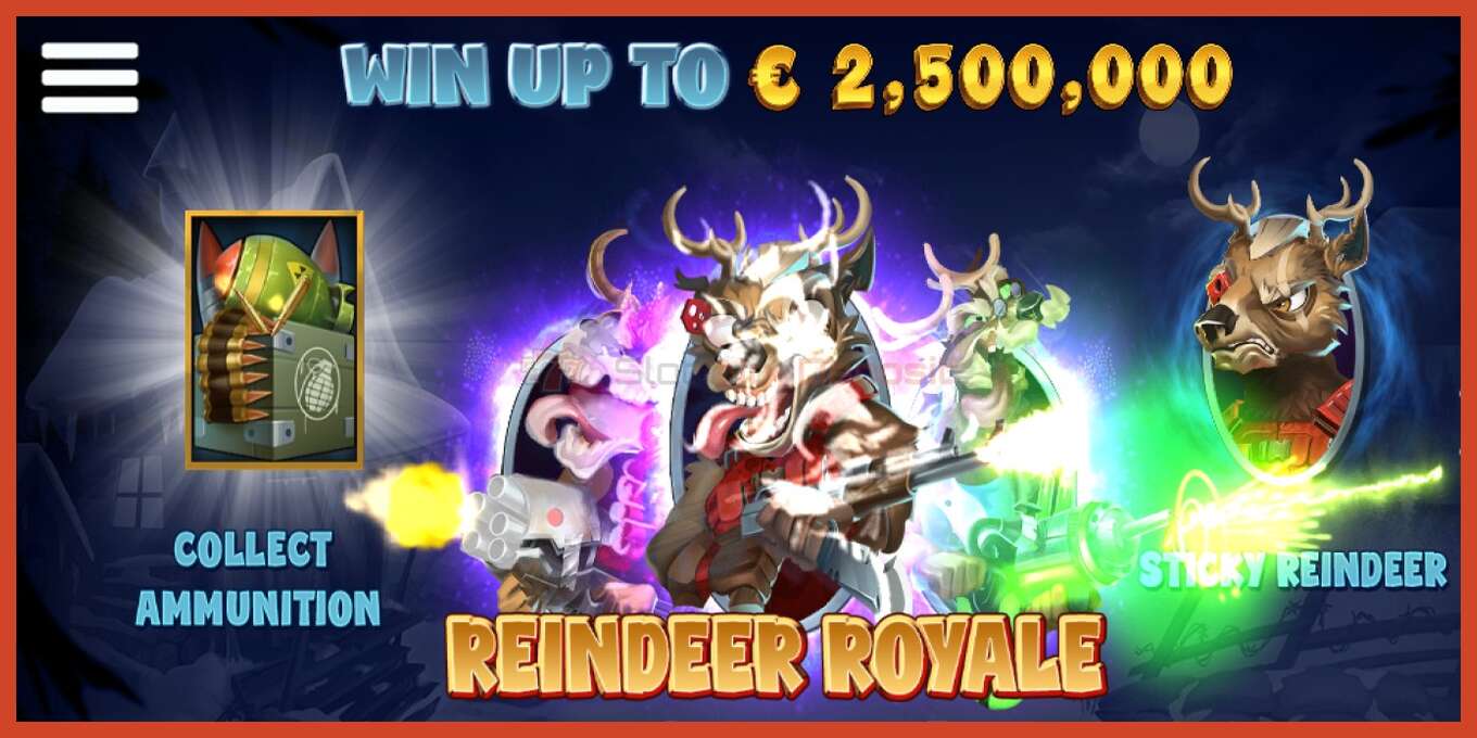 Slot screenshot: Reindeer Royale no deposit, number - 4