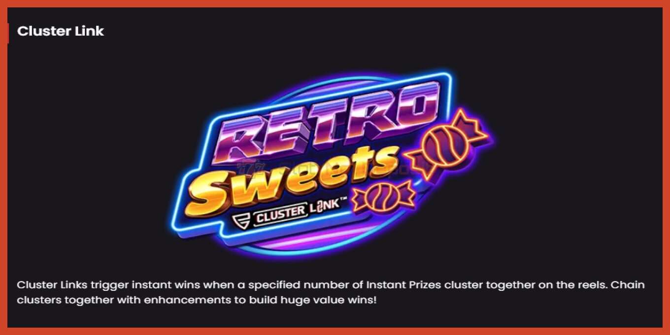 Slot තිර රුවක්: Retro Sweets තැන්පතු නැත, අංකය - 5