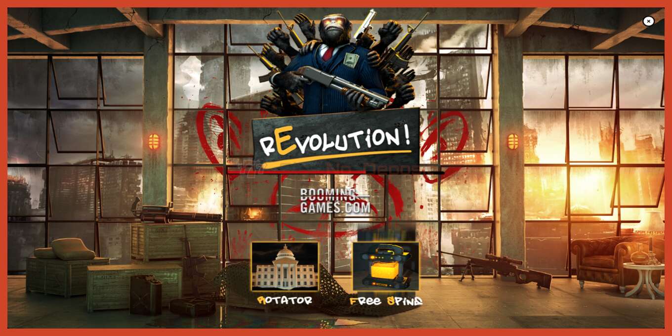 Slot screenshot: Revolution no deposit, number - 1