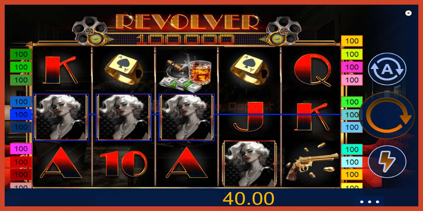 Slot screenshot: Revolver no deposit, number - 4