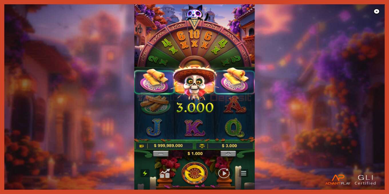 Slot screenshot: Rhapsody of Muertos bez depozita, broj - 2