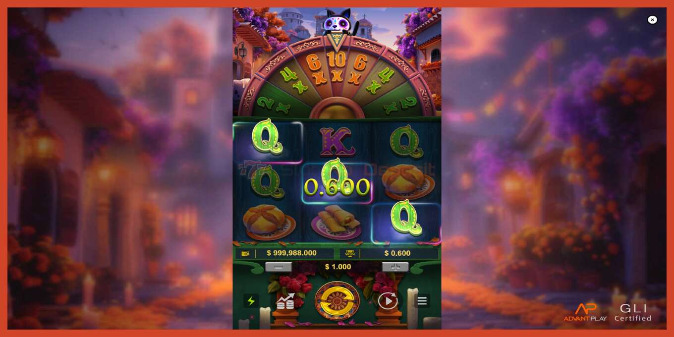 Slot screenshot: Rhapsody of Muertos bez depozita, broj - 3