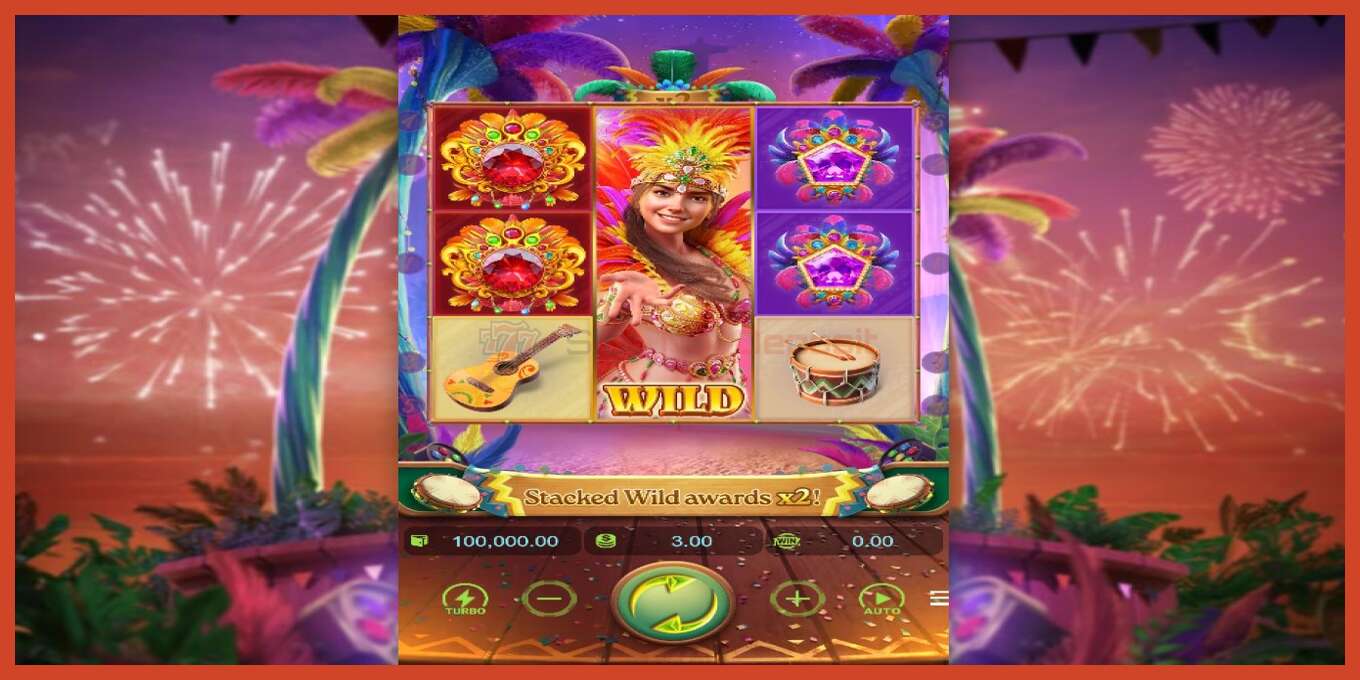 Slot screenshot: Rio Fantasia no deposit, number - 1