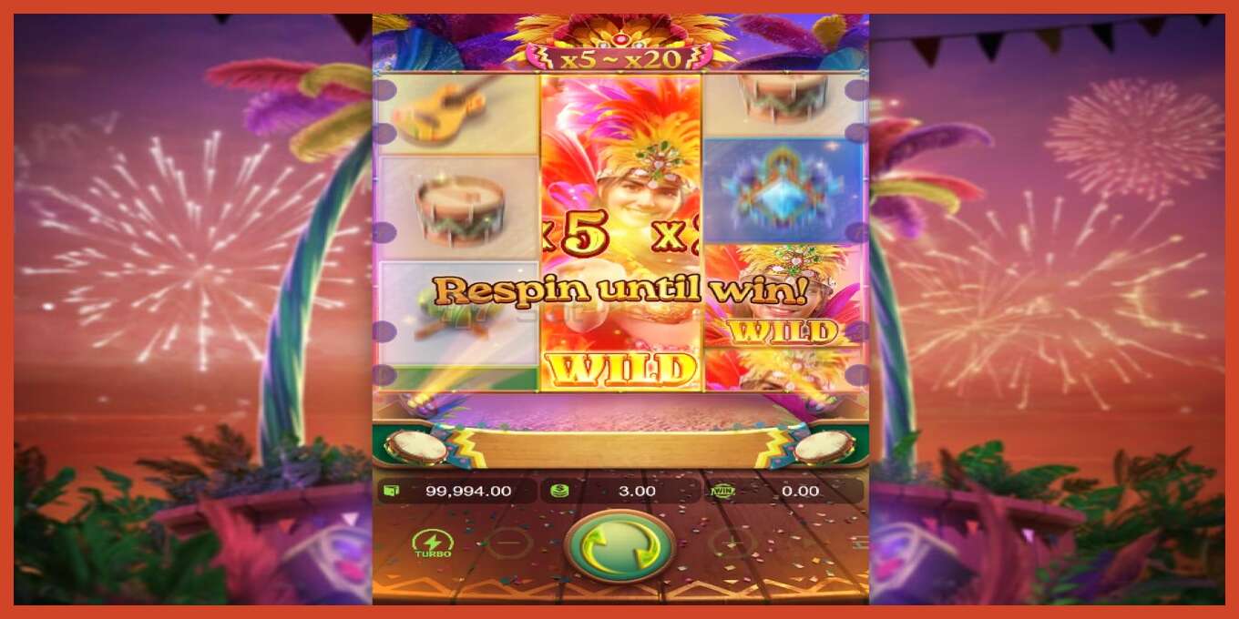 Slot screenshot: Rio Fantasia no deposit, number - 2