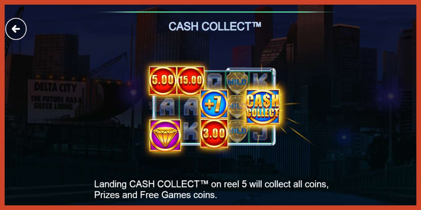 Slot screenshot: RoboCop: Cash Collect hakuna amana, nambari - 6