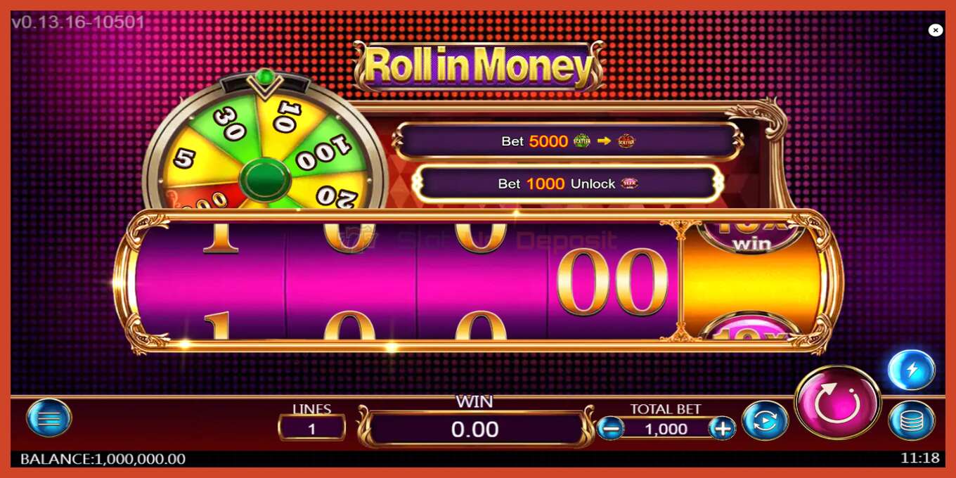 Slot-Screenshot: Roll in Money keine anzahlung, nummer - 2