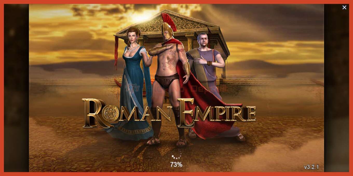 Slot screenshot: Roman Empire no deposit, number - 1