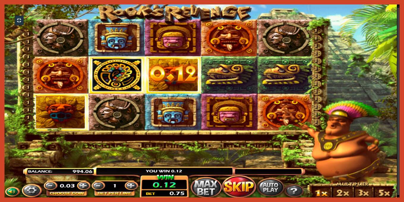 Slot screenshot: Rooks Revenge no deposit, number - 4