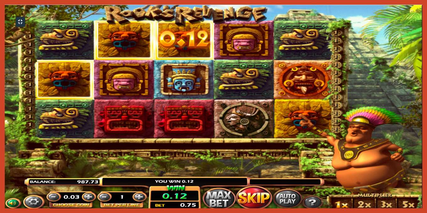 Slot screenshot: Rooks Revenge no deposit, number - 7