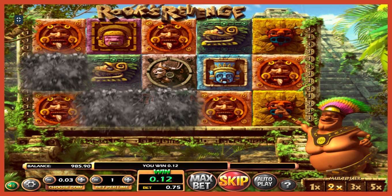 Slot screenshot: Rooks Revenge no deposit, number - 9